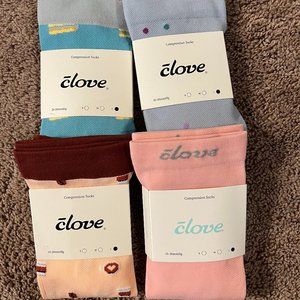 Clove compression socks - 4 pack